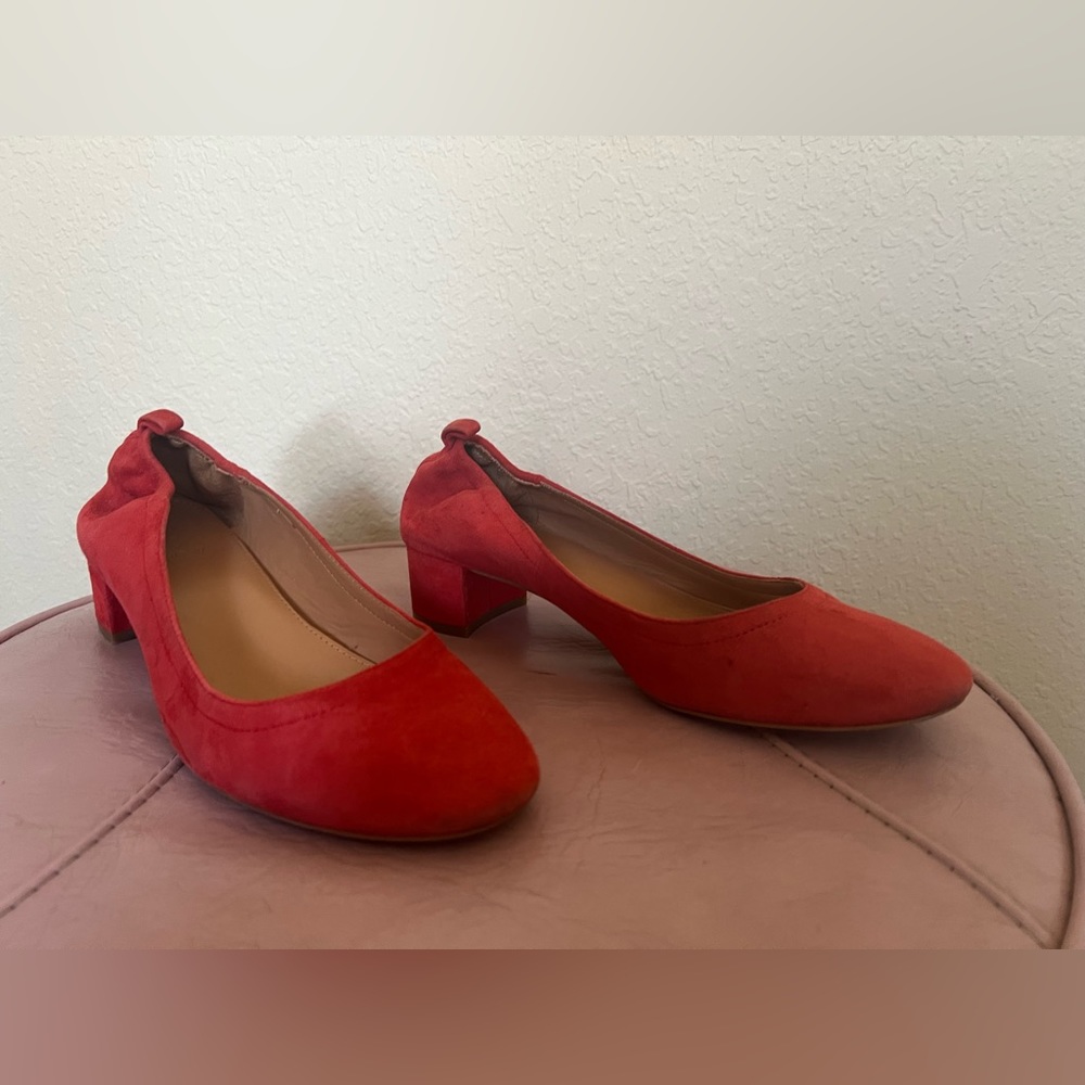 J. Crew Anya  block heel pump 8